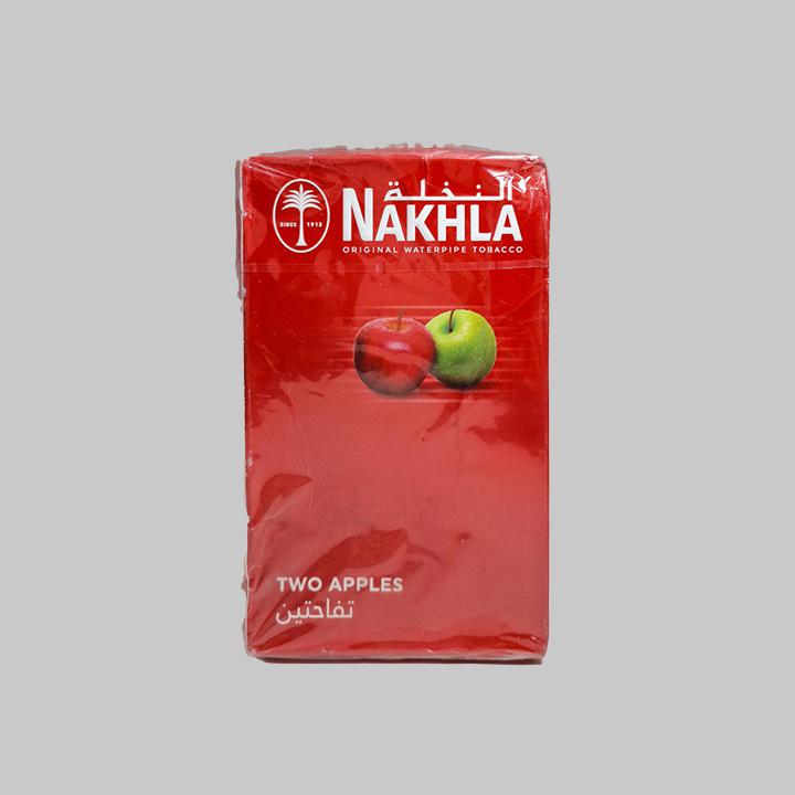 Nakhl-2Apple250g01 تنباکو دوسیب نخل 250گرمی - تصویر 1